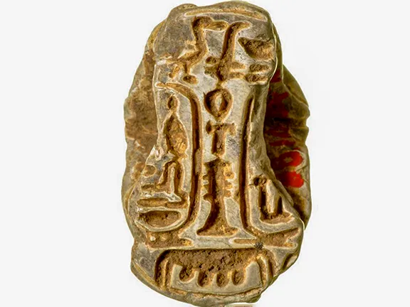 The Greek Emporium of Naukratis c 664 BC - c 700 AD  Scarab from Naukratis - British Museum